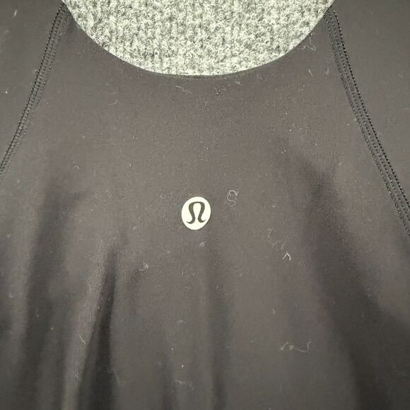 Lululemon Tank Top Womens 2 Align Black Cami Built in Bra Sleeveless Athleisure - Picture 3 of 6